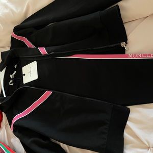 Moncler Black Track suit